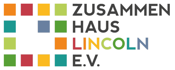 Das Logo des Zusammenhaus besteht aus 13 Quadraten in verschiedenen Farben. 12 dieser Quadrate bilden den Rahmen eines 4x4 Quadrates. Das verbleibende Quadrat füllt die rechte obere Ecke innerhalb des Quadratrahmens. Die verwendeten Farben entsprechen den Farben des Regenbogens: Rot, Orange, Gelb, Hellgrün, Dunkelgrün, Blau, Lila. 