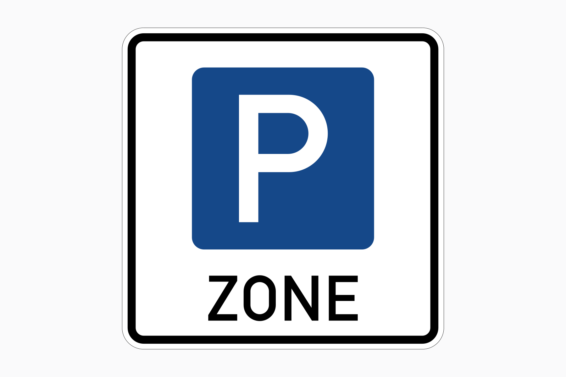 Neue Verkehrszeichen in der Lincoln-Siedlung