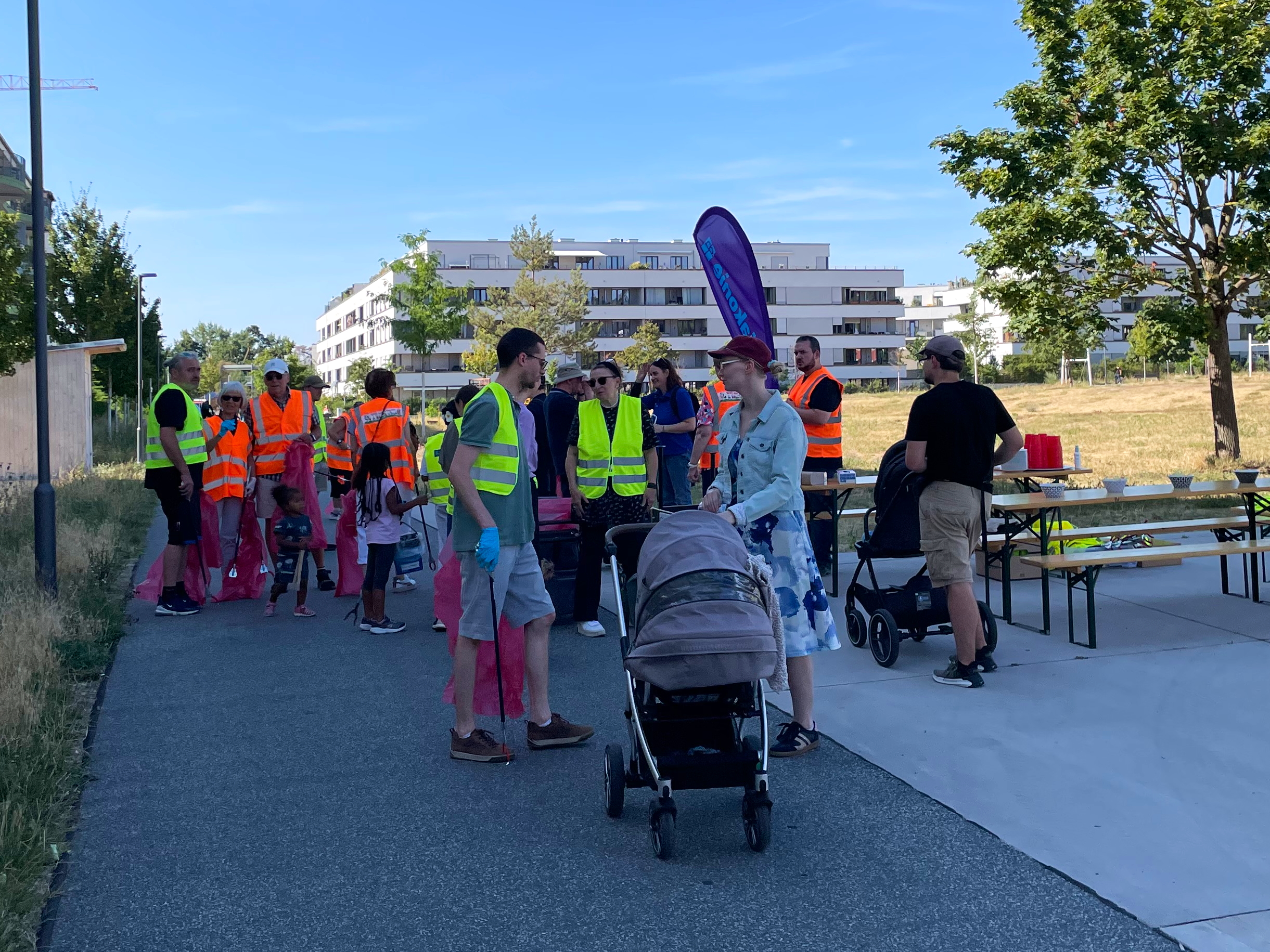 50 Menschen. 2 Stunden. Jede Menge Müll weniger!